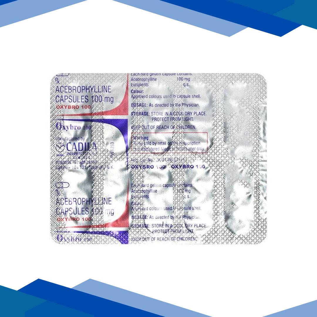 Oxybro 100mg Capsule 10’S