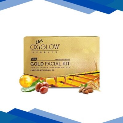 OxyGlow Herbals New Gold Facial Kit Enriched With Argan Oil 50 g
