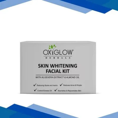 OxyGlow Herbals Skin Whitening Facial Kit With Aloevera Extract & Almond Oil 60 gm