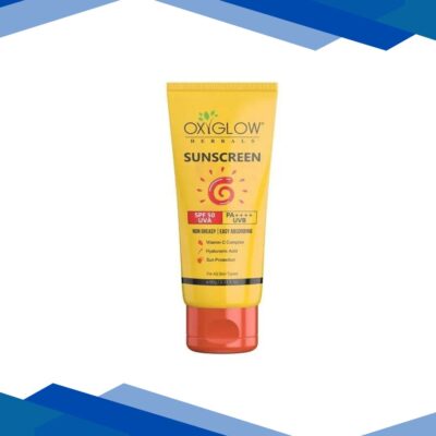 OxyGlow Herbals Sunscream with SPF 50 UVA PA ++++ UVB 60 gm