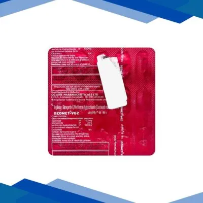 Ozomet VG 2mg Tablet 15’S
