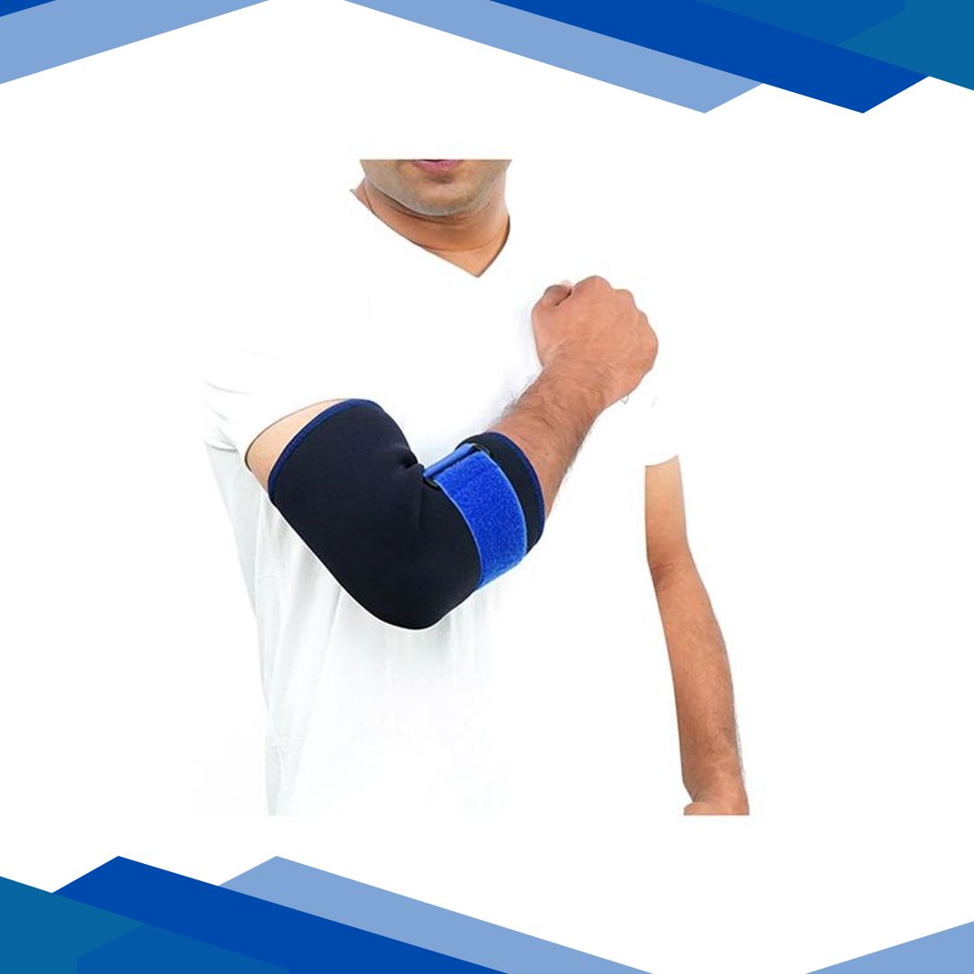 P+caRe Elbow Sleeve with Strap Neoprene (B2019) (S)