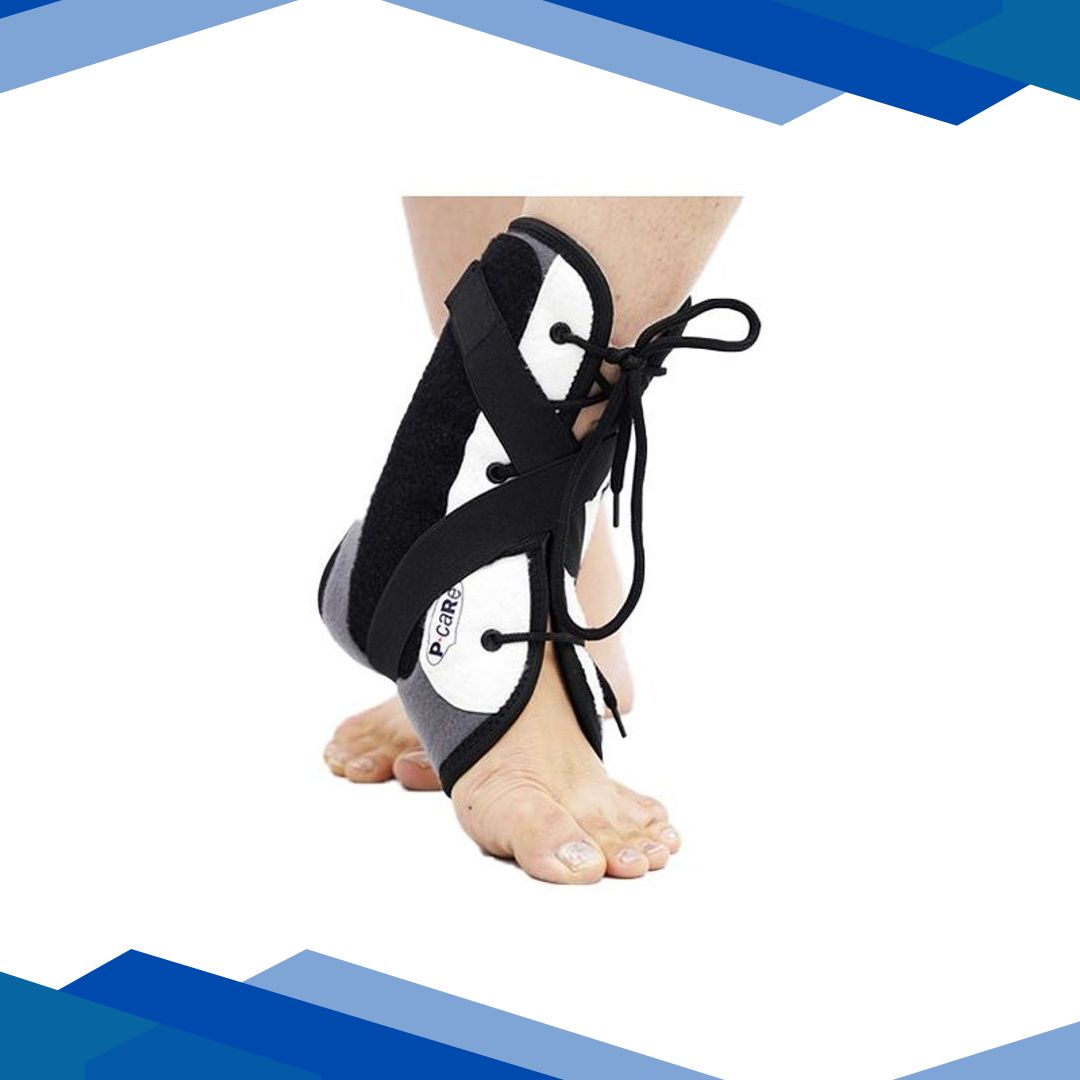 P+caRe Lace Up Ankle Brace (C3017) (M)