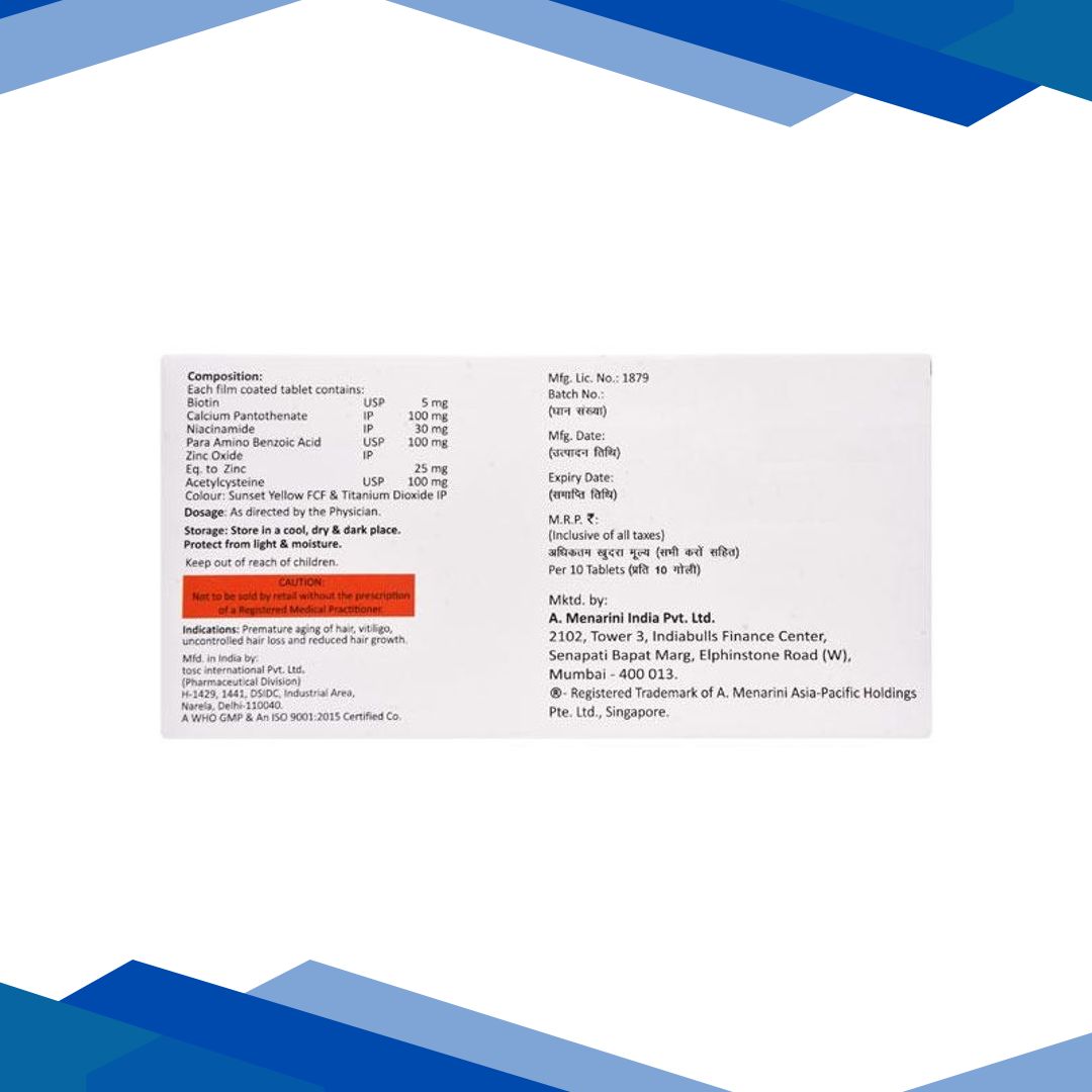 Pabatab BZ Tablet 10’S