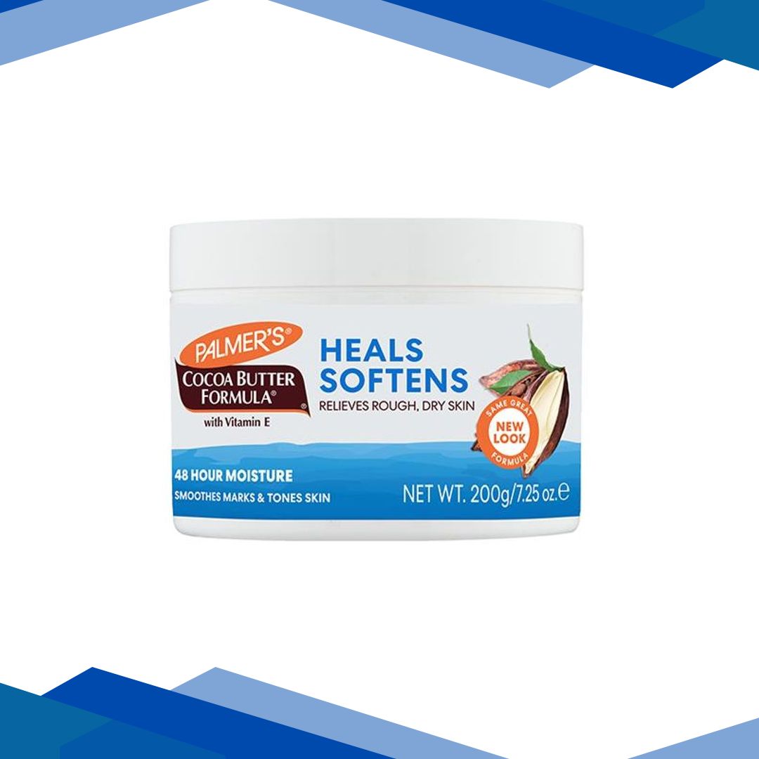 Palmer’s Cocoa Butter formula with Vitamin E HEALS SOFTENS, Relives Rough & Dry Skin 200gm