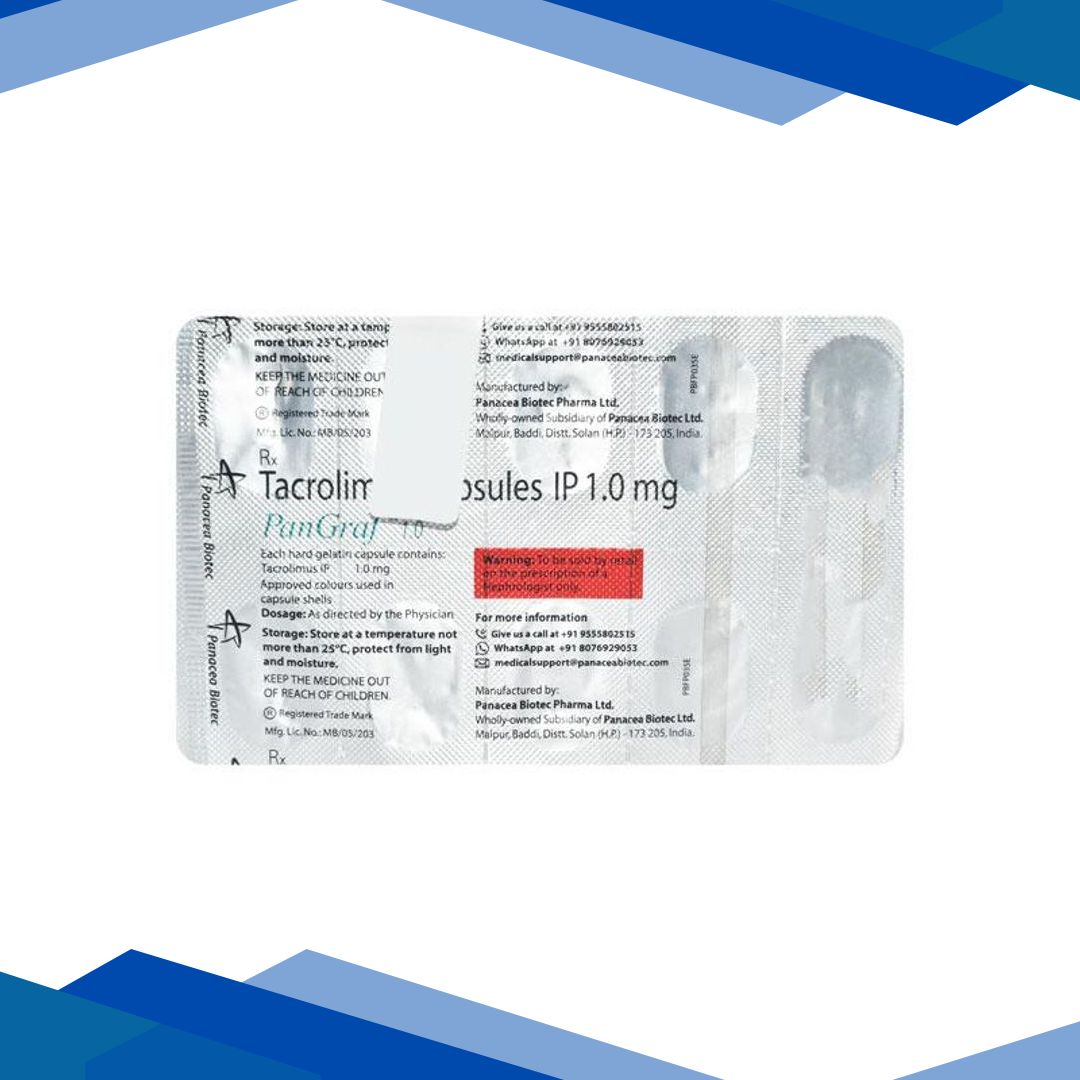 Pangraf 1mg Capsule 10’S