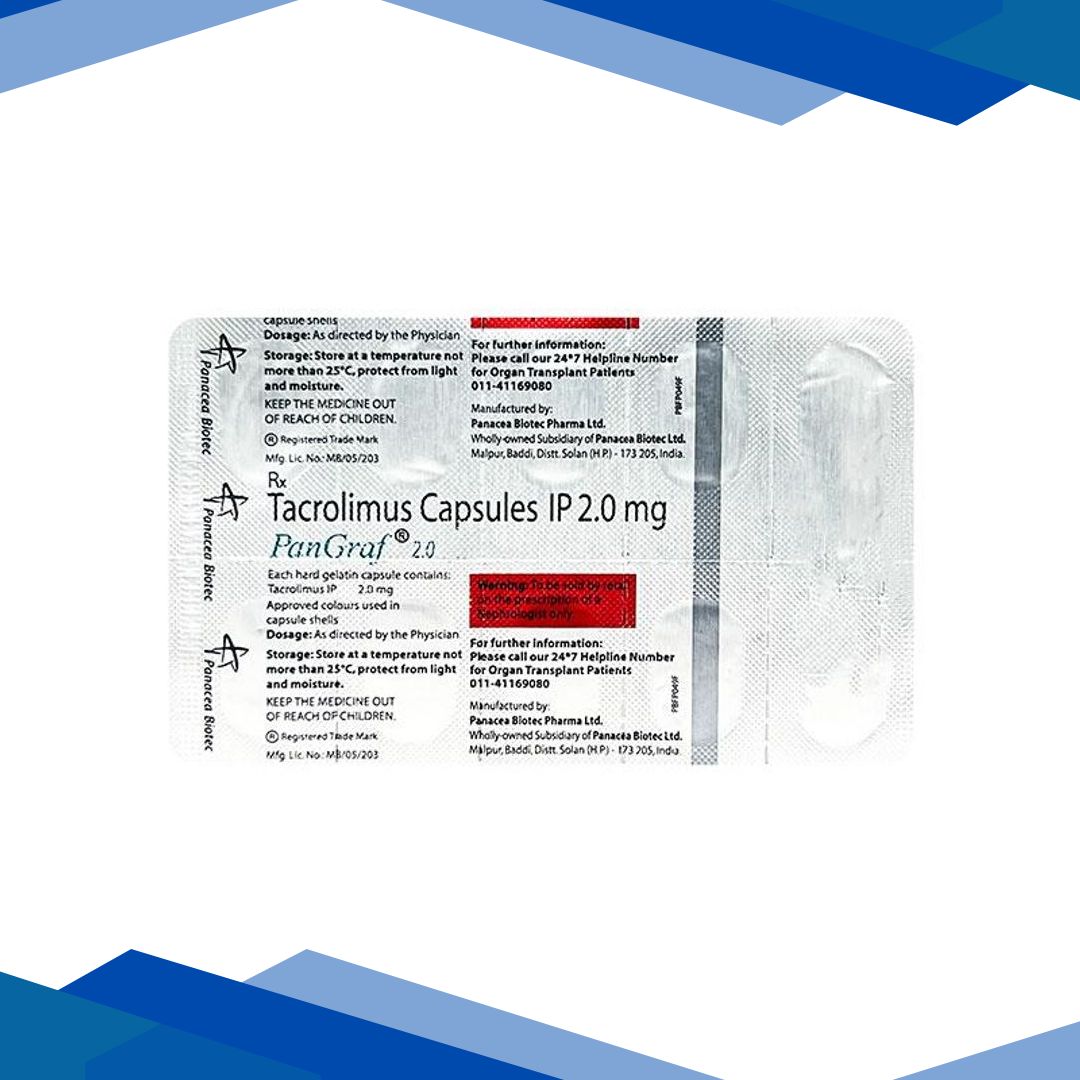 Pangraf 2mg Capsule 10’S