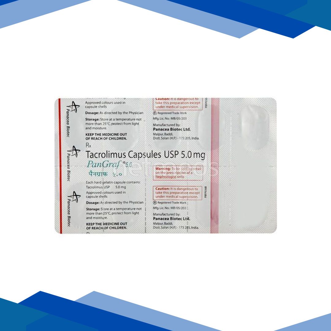Pangraf 5mg Capsule 10’S