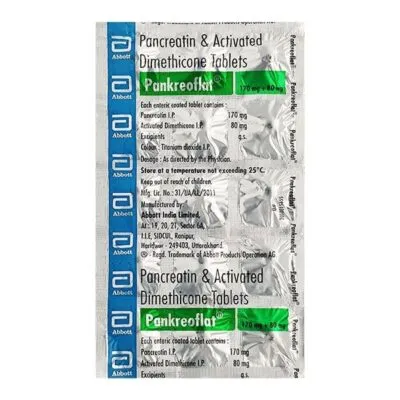 Pankreoflat Tablet 15'S