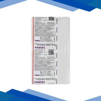 Pansec 40mg Tablet 15’S