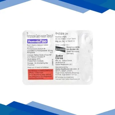 PANTODAC 20mg Tablet 15’s