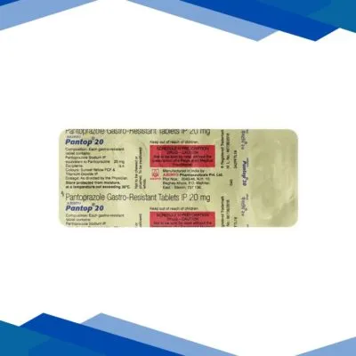 Pantop 20mg Tablet 10’S
