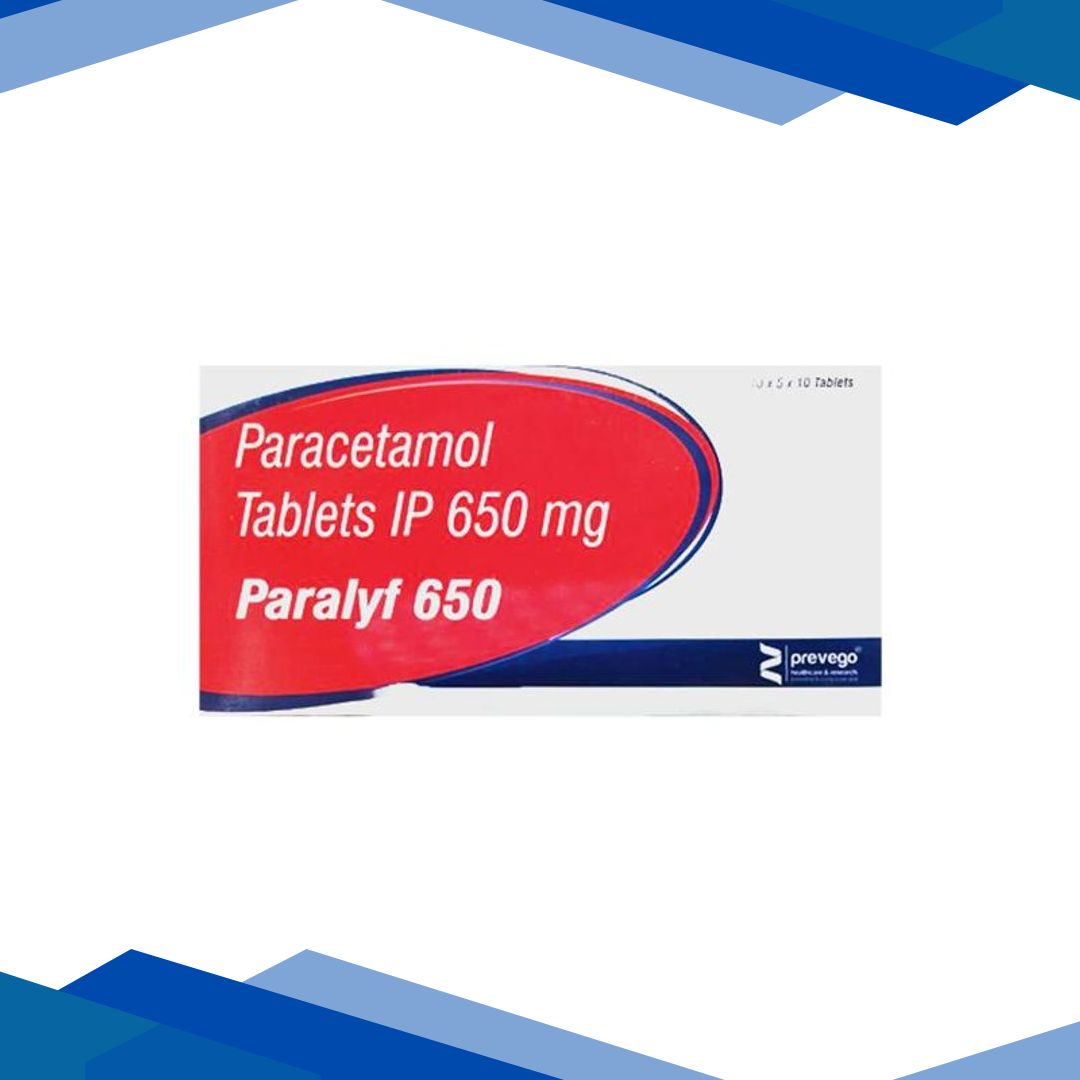 PARALYF 650 Tablet 10’s