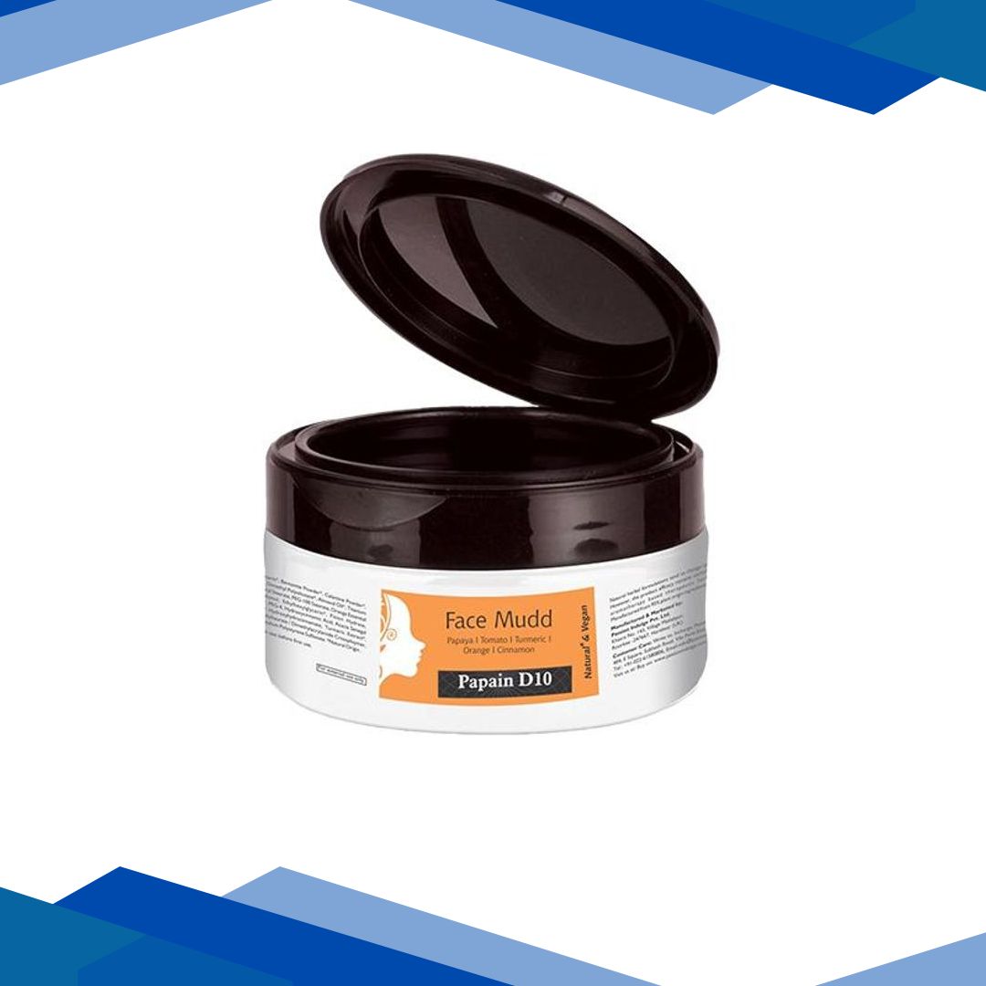 Passion Indulge PAPAIN D10 Face Mudd For Anti-Tan and Uneven skin tone 250GM