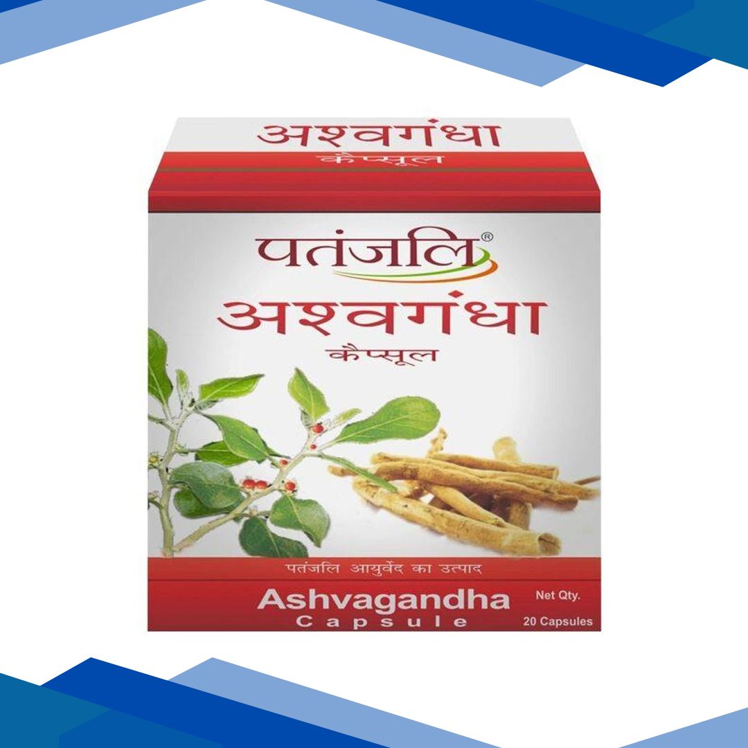 Patanjali Ashvagandha Capsules 20’s