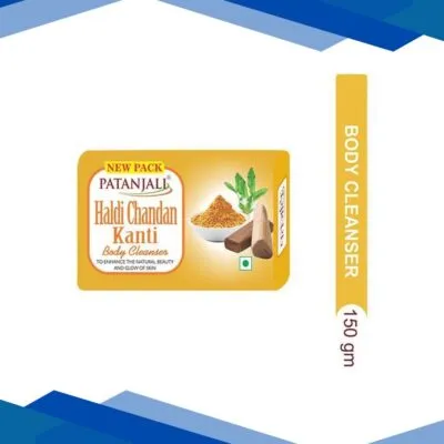 Patanjali Body Cleanser – Haldi Chandan Kanti 150 gm