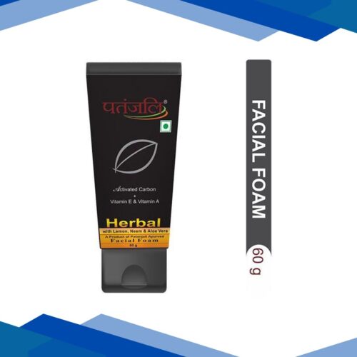 Patanjali Herbal Facial Foam 60 gm