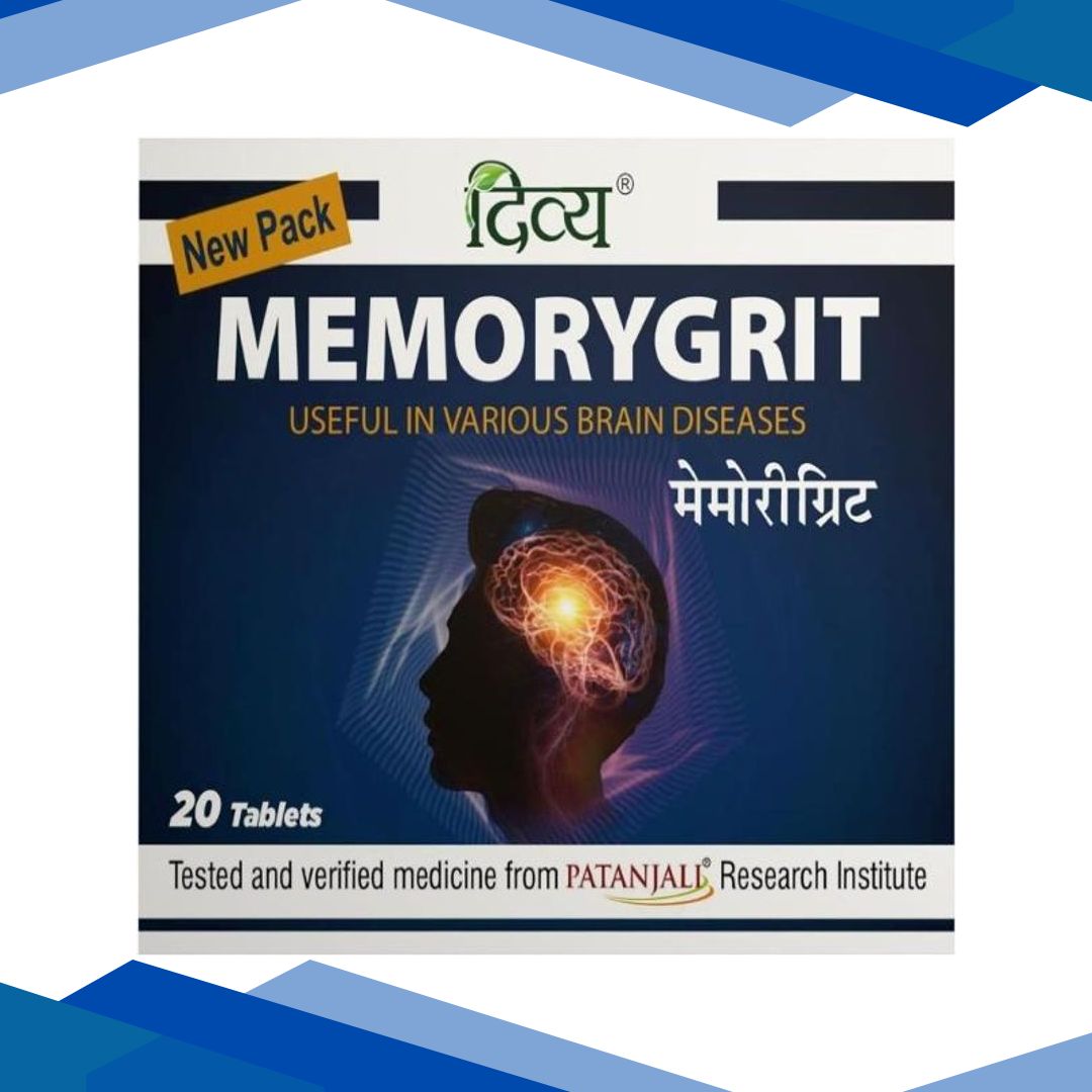 Patanjali Memorygrit Tablets 20’s