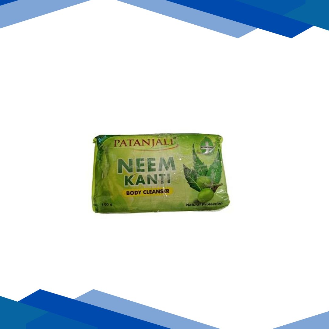 Patanjali Neem Kanti Body Cleanser (Pack of 4 x 150 gm)