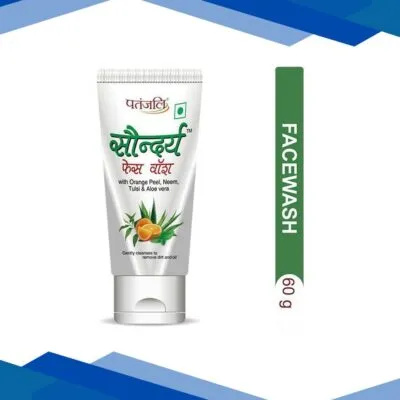 Patanjali Saundarya Face Wash 60 gm