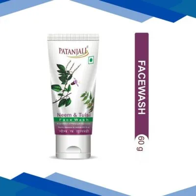 Patanjali Saundarya Face Wash – Neem Tulsi 60 gm