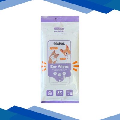 Pawpaya Ear Wipes New 20 x 18 cm 40’s