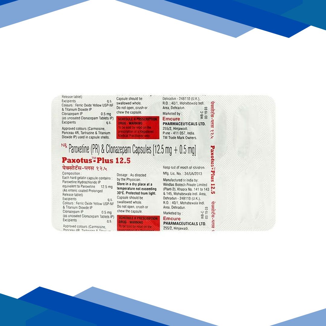 PAXOTUS PLUS 12.5 Capsule 10’s