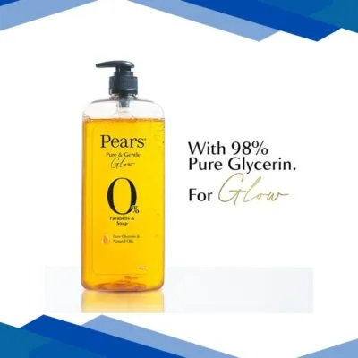 Pears 98% Pure Glycerin and Gentle Body Wash 750 ml