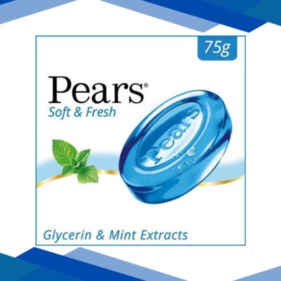 Pears Fresh & Soft Soap Bar 75 gm