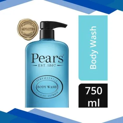 Pears Pure & Gentle Body Wash – With Mint Extract 750 ml