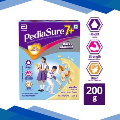 Pediasure 7Plus Health Drink Powder – Vanilla Flavour (Refill Pack) 200 gm (se)