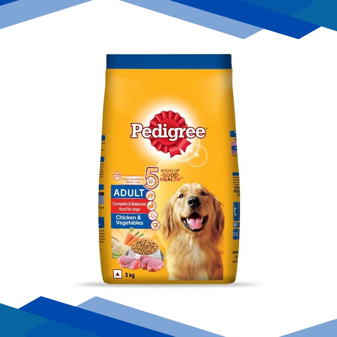 Pedigree Adult Chicken & Vegetables 3000 gm