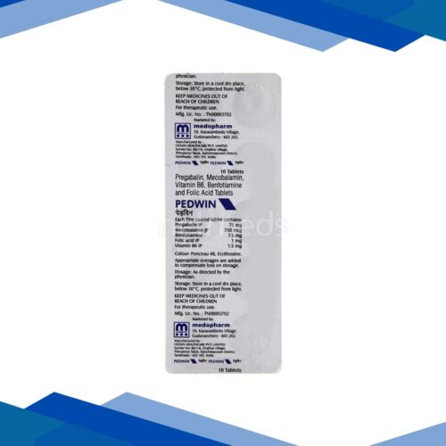 Pedwin Tablet 10’S