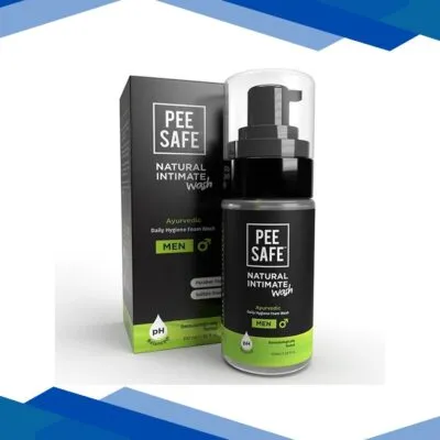 Pee Safe Natural Intimate Wash for Men with Ayurveda Extracts 100 ml