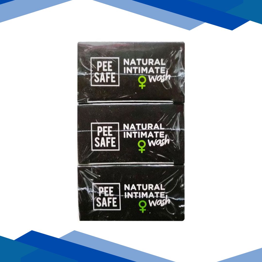 Pee Safe Natural Intimate Wash for Women – Pack of 3 x 105 ml