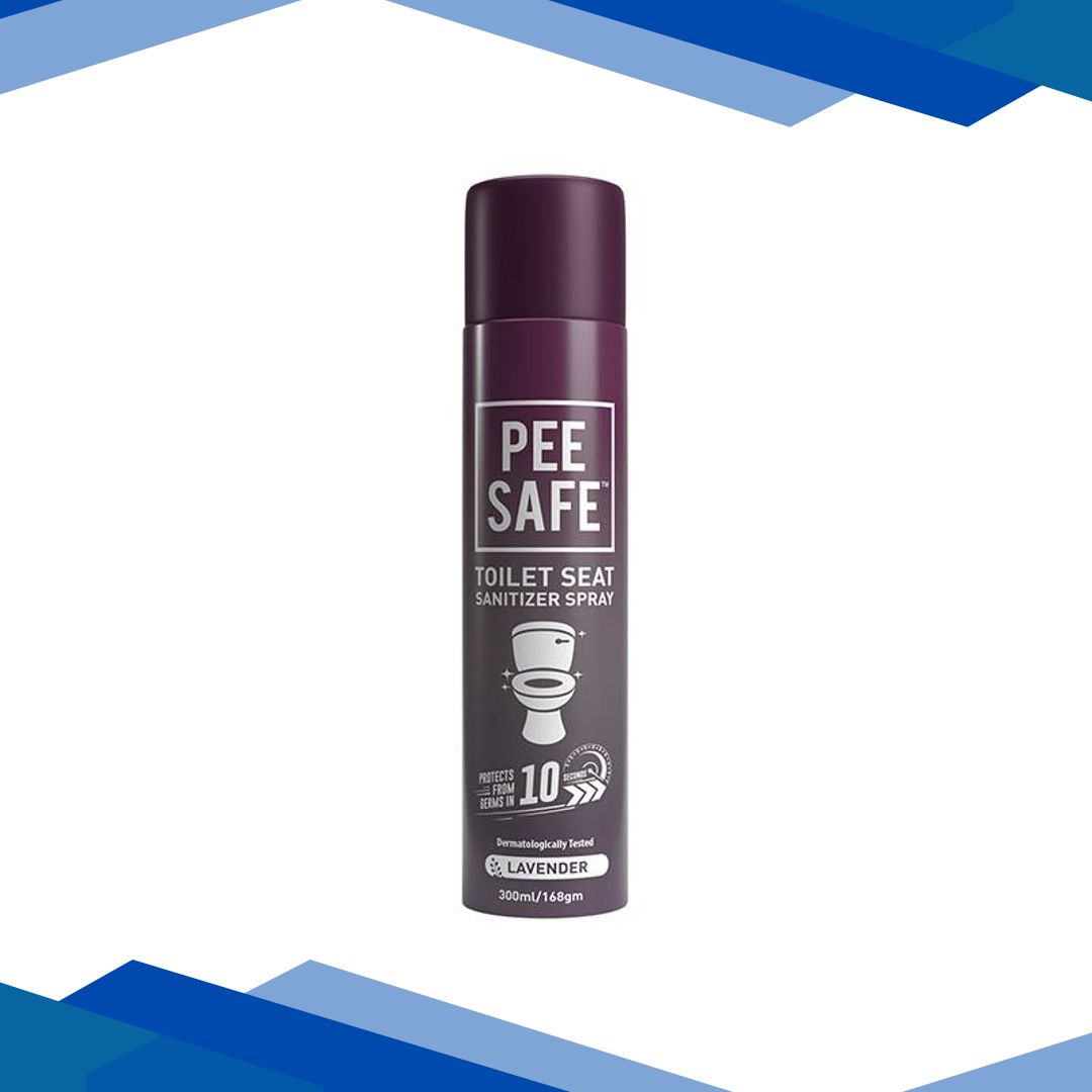 Pee Safe Toilet Seat Sanitizer Spray – Lavender 300 ml