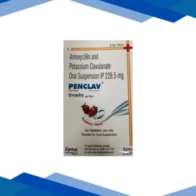 Penclav 228.5 mg Strawberry Flavour Dry Syrup 30ml