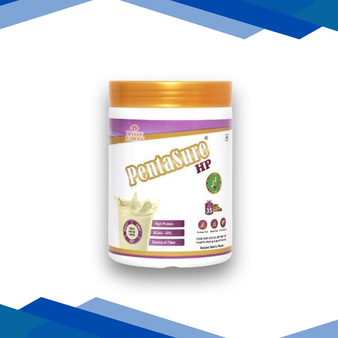 Penta Sure HP 100% Whey Protein Banana & Vanilla Flavour 1 kg