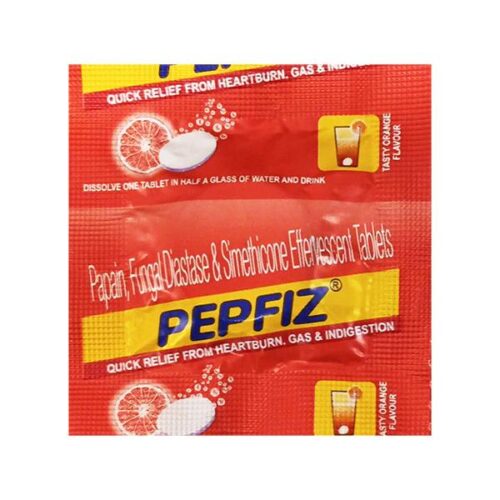 PEPFIZ TASTY ORANGE FLAVOUR Effervescent Tablet 2's