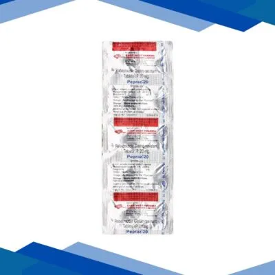 Pepraz 20mg Tablet 10’S