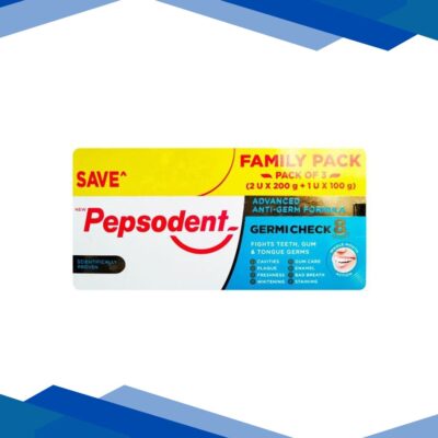 Pepsodent Germi Check 8 Actions Toothpaste (2 x 200 gm + 1 x 100 gm)