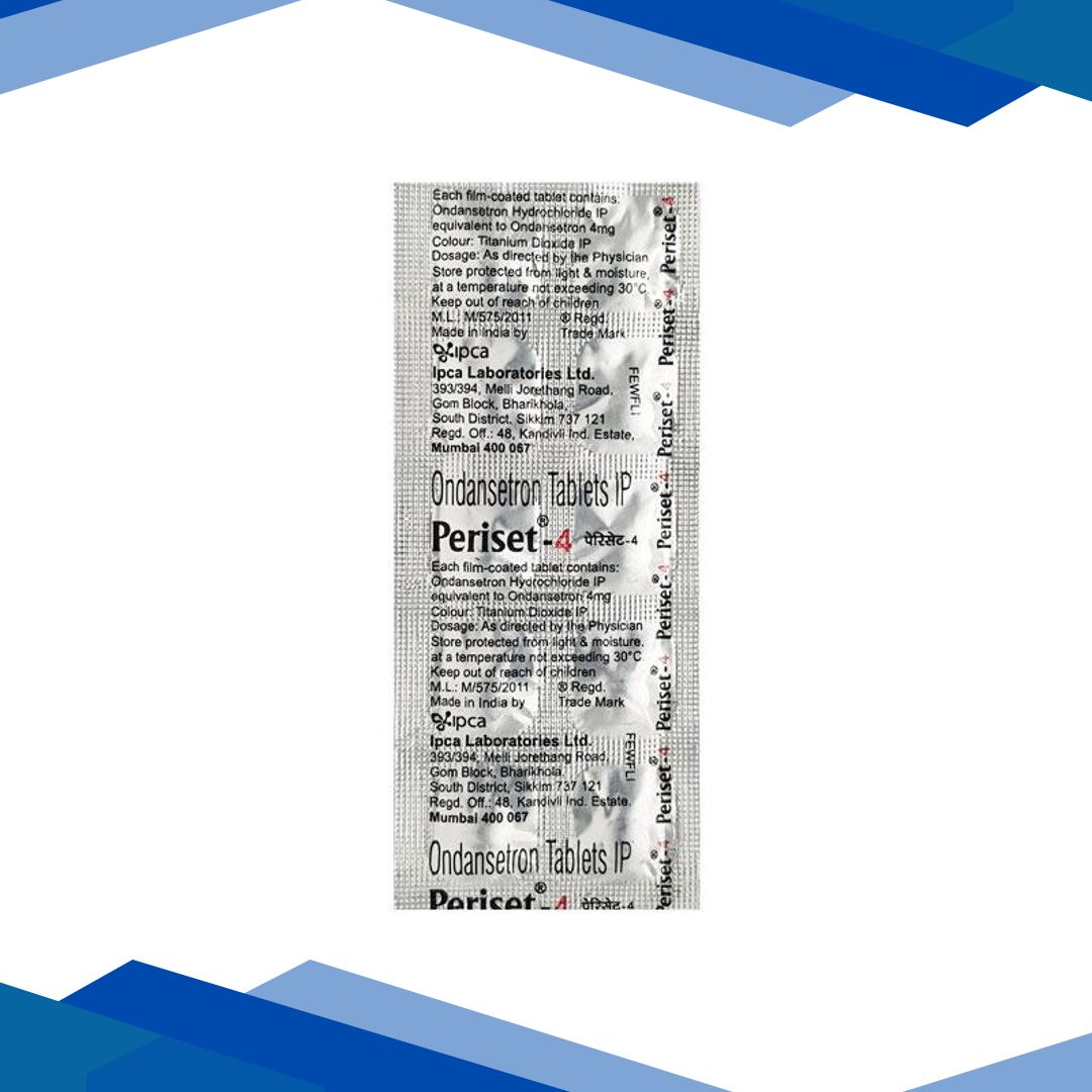 Periset 4mg Tablet 10’S