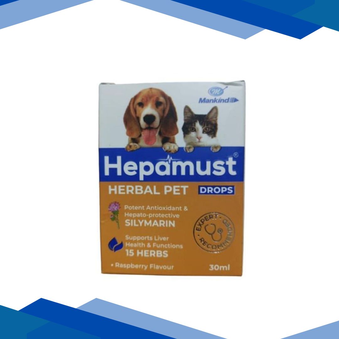 Pet Mankind Hepamust Herbal Pet Drops 30 ml