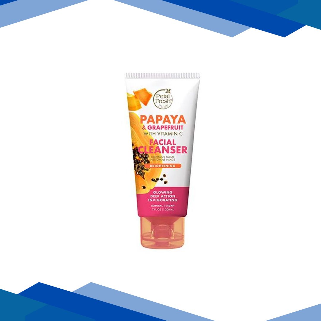 Petal Fresh Brightening Papaya Facial Cleanser With Vitamin C 200 ml