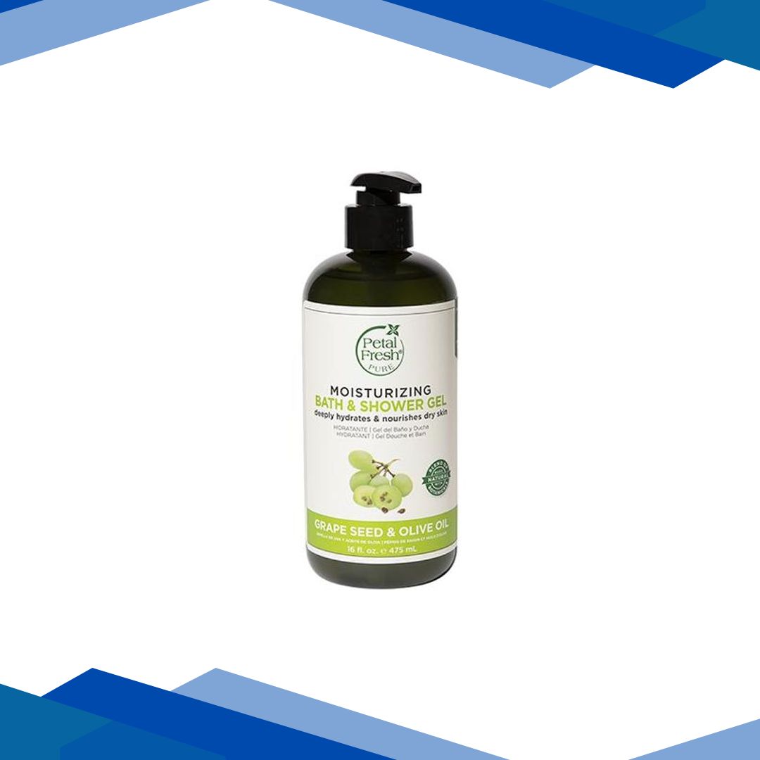 Petal Fresh Moisturzing Grape Seed and Olive Oil Bath and Shower Gel 475 ml