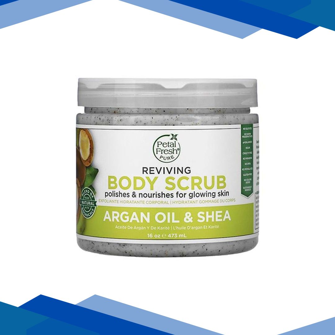 Petal Fresh Reviving Argan Oil and Shea Body Scrub 473 ml