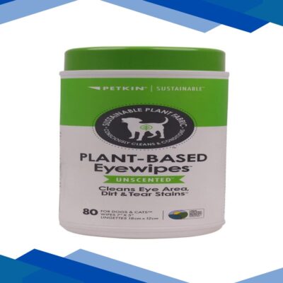 Petkin Plant Based Eye Wipes 80’s