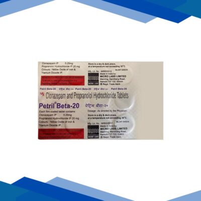 PETRIL BETA 20 Tablet 15’s