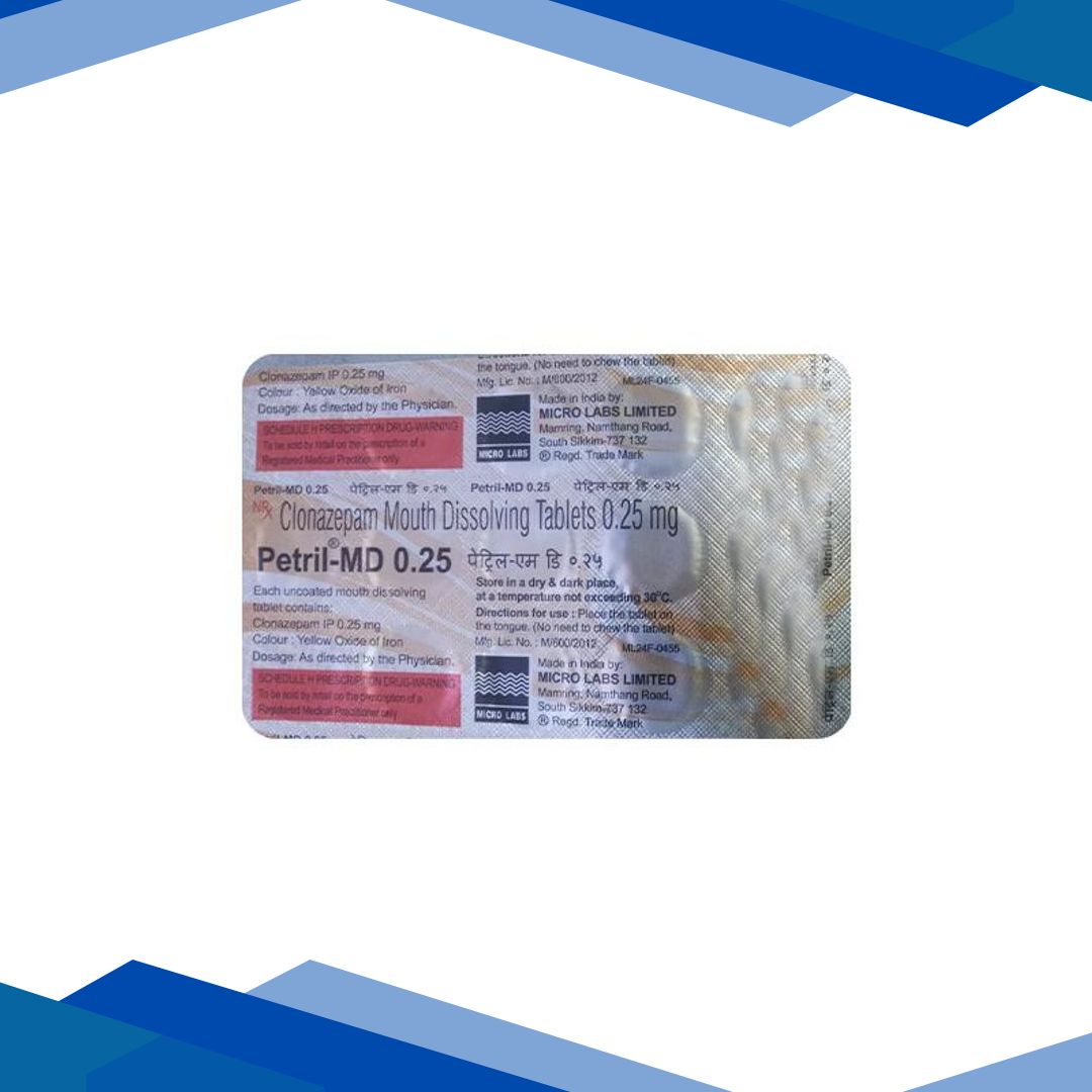 PETRIL MD 0.25 Tablet 15’s