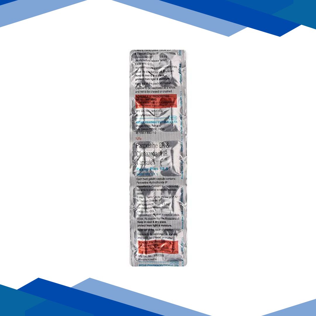Pexep Plus 12.5/0.5mg Capsule 10’S